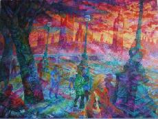 Recent Paintings - HOUSES OF PARLIAMENT - LONDON