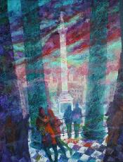 Recent Paintings - VIEW FROM THE NATIONAL GALLERY - LONDON